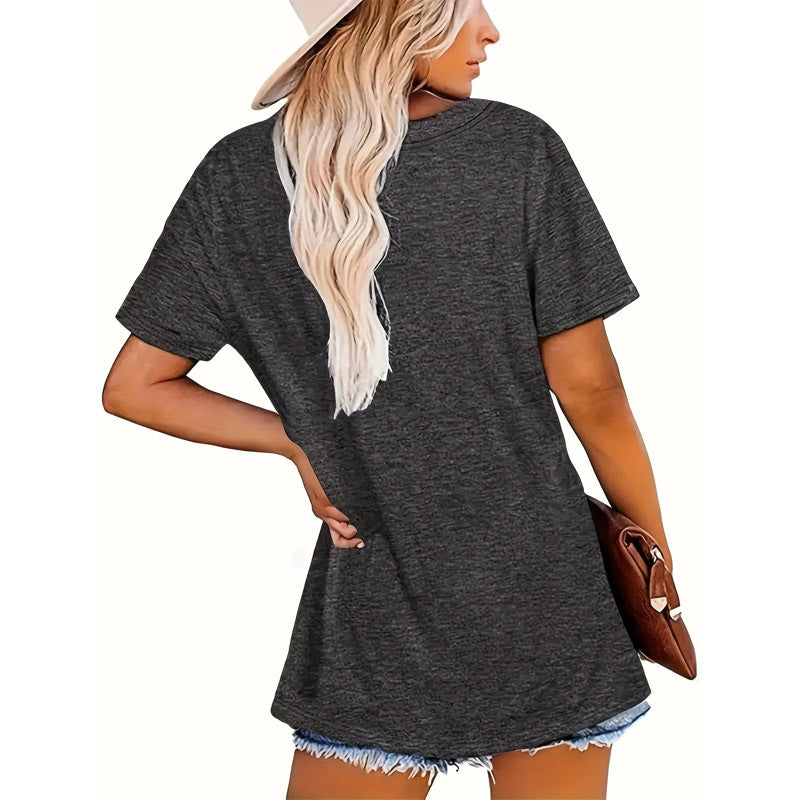 I Checked My Receipt I Didn't Buy Any of Your Bullshit Women Short Sleeve T-Shirt Tees Tops