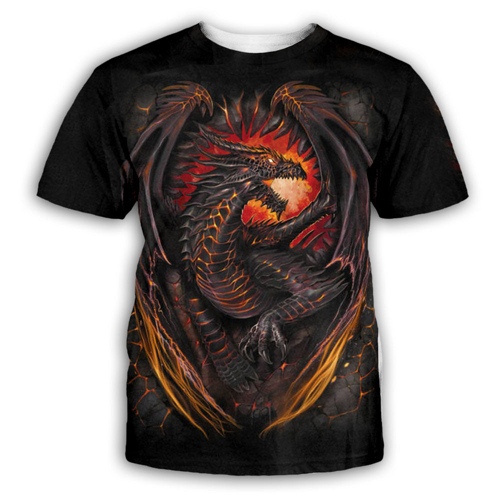 Fashion Women Animal 3D printed Streetwear Hip Hop Tees Tops T-shirts