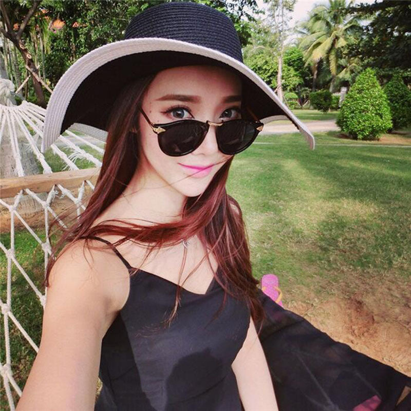 Women Fashion Sunshade beach Vacation Travel Hat
