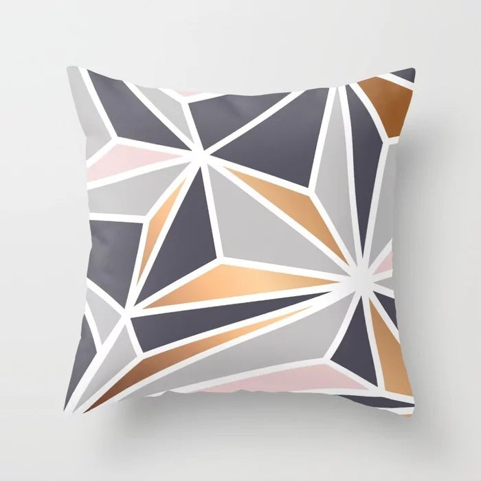 45*45 Home Fashion Geometric Abstract Decorative Pillows Case Pillowcase Cover