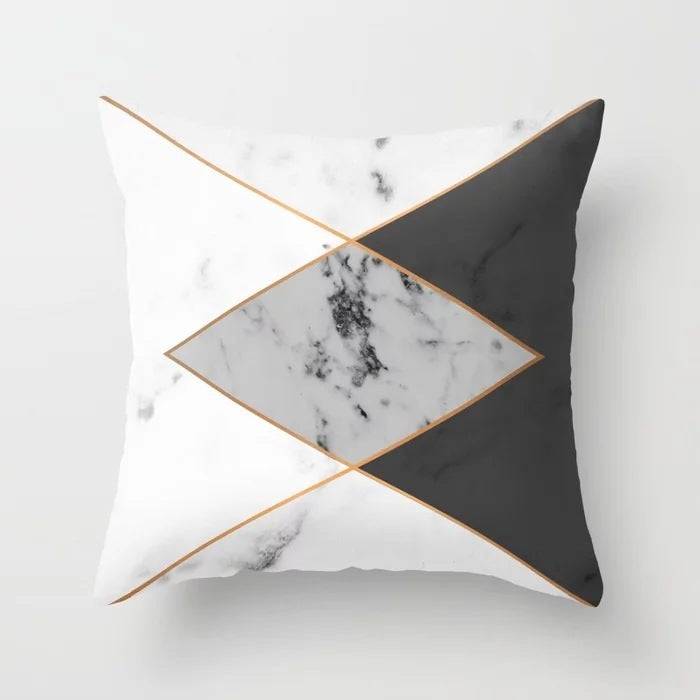 45*45 Home Fashion Geometric Abstract Decorative Pillows Case Pillowcase Cover