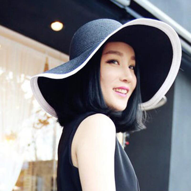 Women Fashion Sunshade beach Vacation Travel Hat