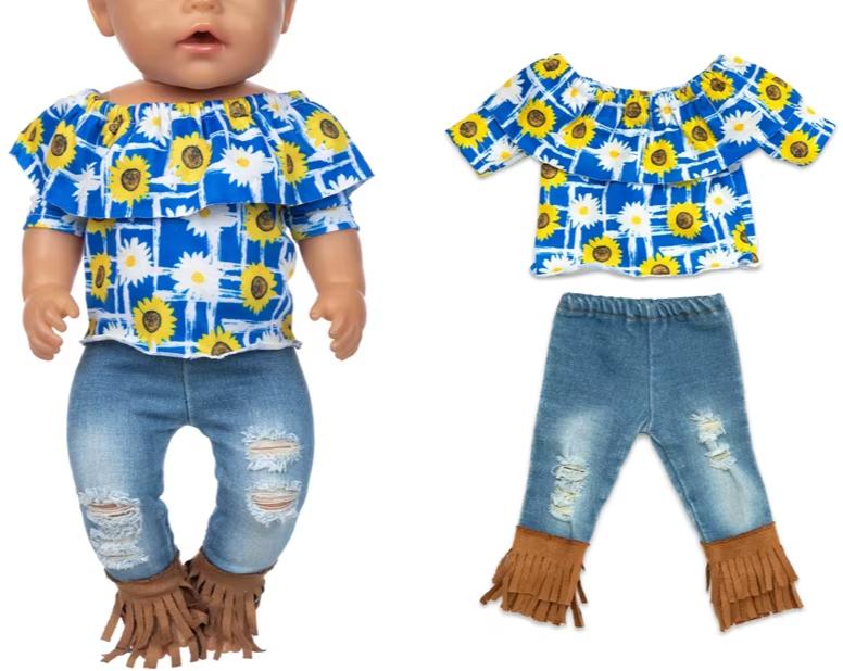 Doll Clothes Costume 18 Inch Girl Baby Children Gifts Toys Outfit