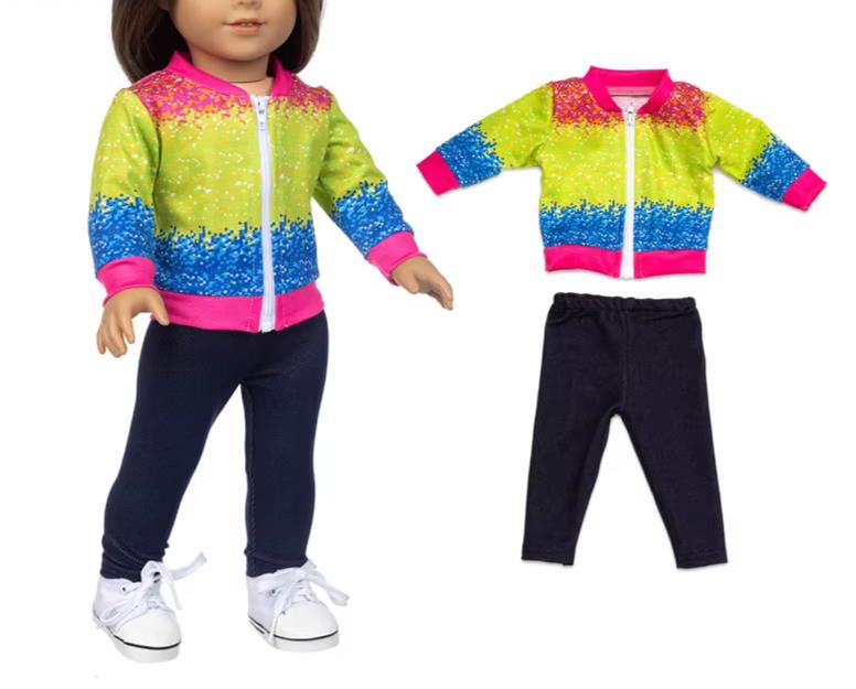 Doll Clothes Costume 18 Inch Girl Baby Children Gifts Toys Outfit