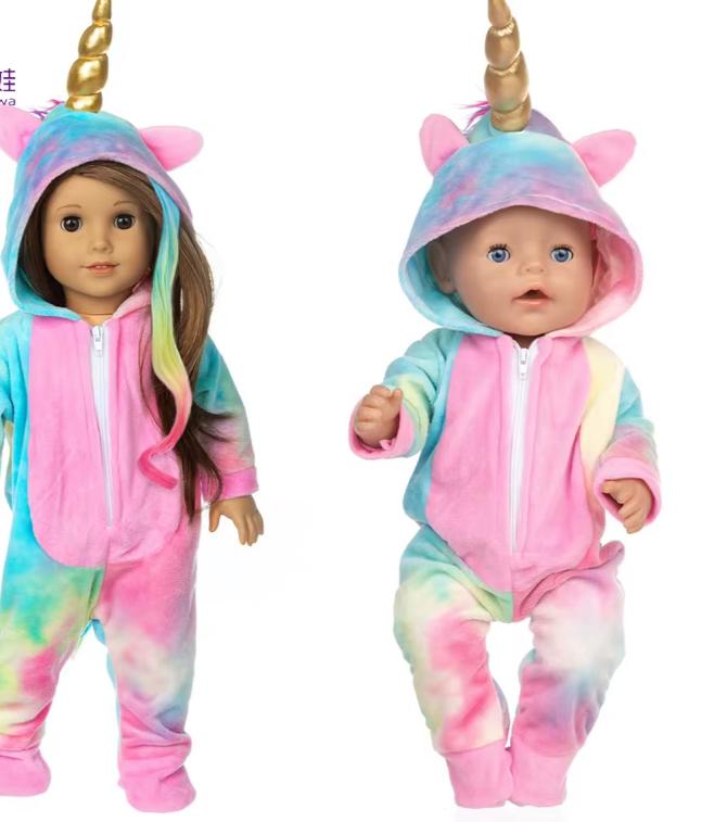 Doll Clothes Costume 18 Inch Girl Baby Children Gifts Toys Outfit