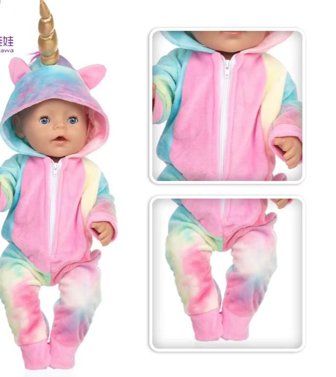 Doll Clothes Costume 18 Inch Girl Baby Children Gifts Toys Outfit