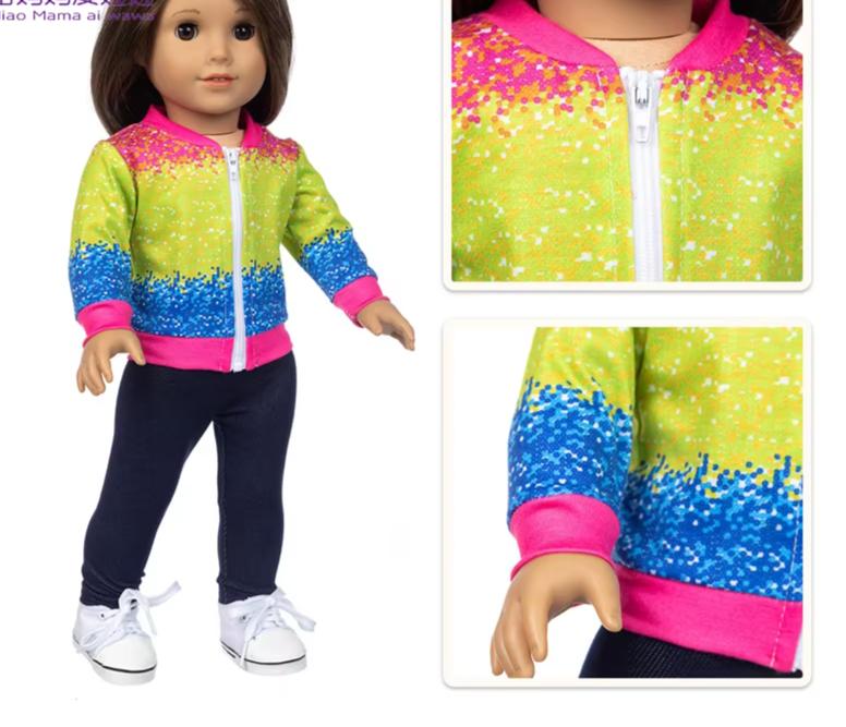 Doll Clothes Costume 18 Inch Girl Baby Children Gifts Toys Outfit