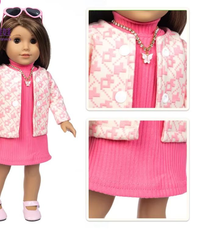 Doll Clothes Costume 18 Inch Girl Baby Children Gifts Toys Outfit