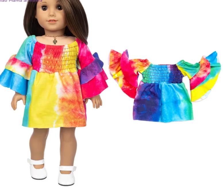 Doll Clothes Costume 18 Inch Girl Baby Children Gifts Toys Outfit