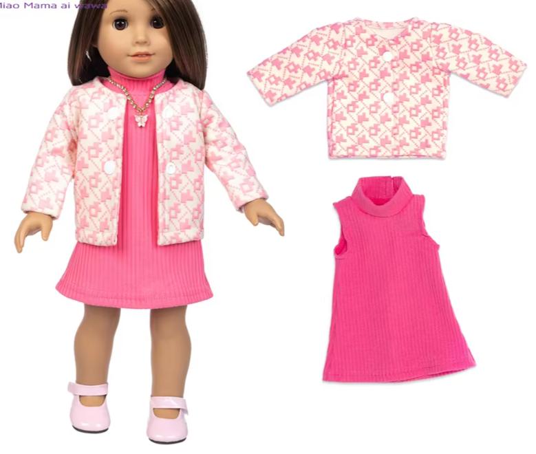 Doll Clothes Costume 18 Inch Girl Baby Children Gifts Toys Outfit