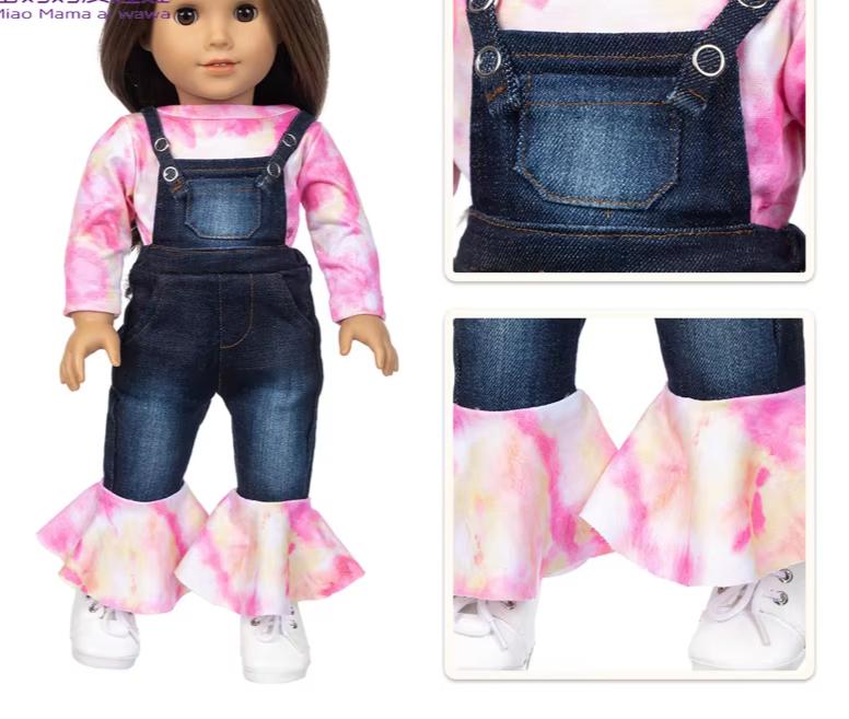 Doll Clothes Costume 18 Inch Girl Baby Children Gifts Toys Outfit