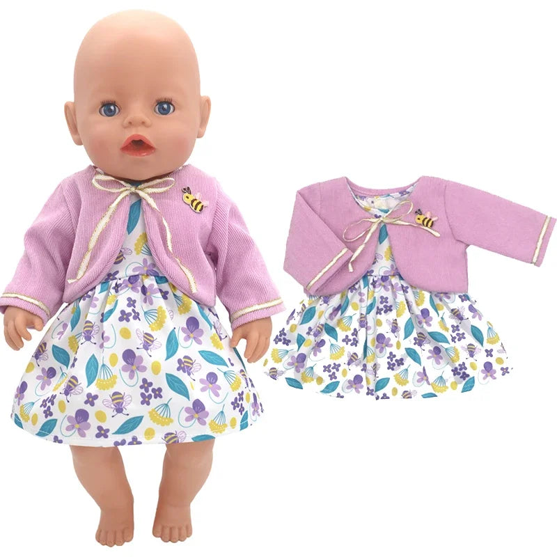 Baby Newborn Doll Clothes 18 Inch American Toys Wears