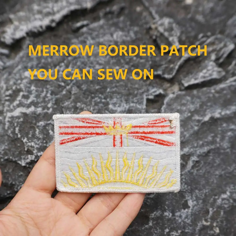 British Columbia Embroidered Patch Iron on / Sew Applique Patches