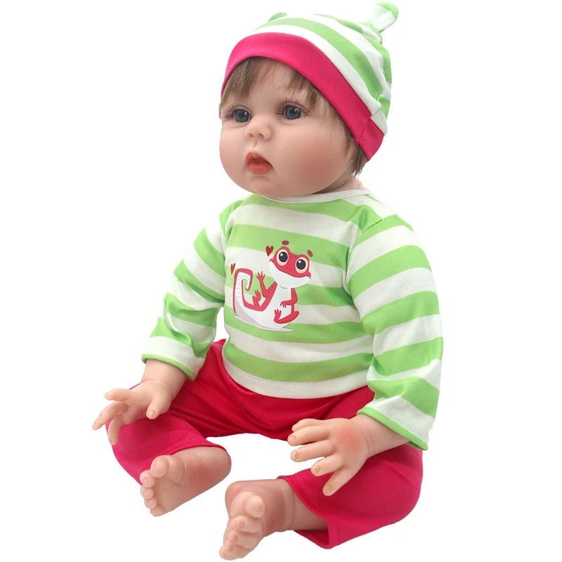 50-55cm Reborn Baby Doll Clothes 22 Inch Dress Skirt Toys Outfit