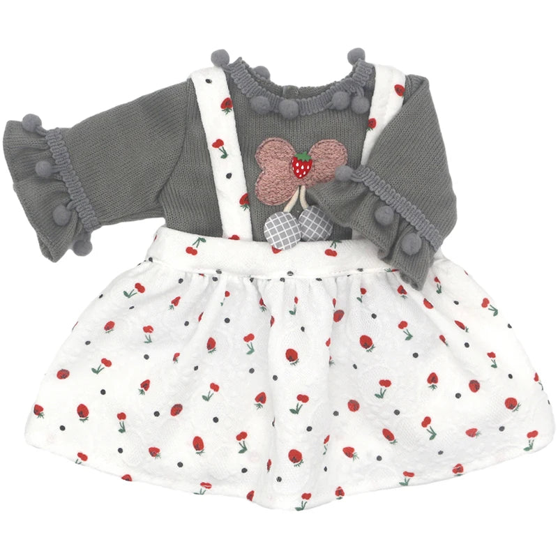 18 Inch 43cm Baby American Og Girl Doll Toys Costume Clothes