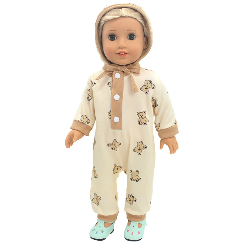 Baby Newborn Doll Clothes 18 Inch American Toys Wears