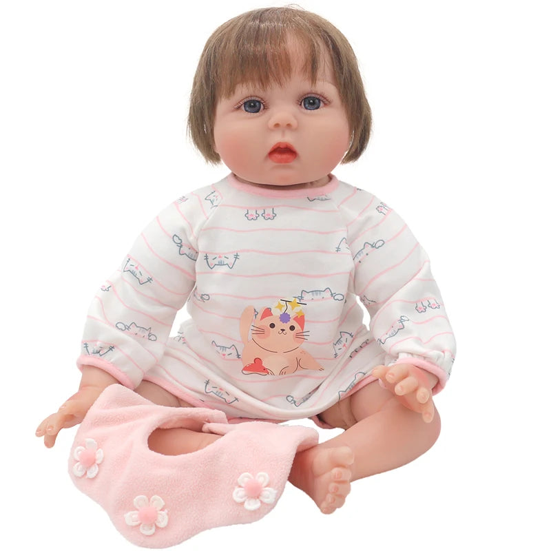 50-55cm Reborn Baby Doll Clothes 22 Inch Dress Skirt Toys Outfit