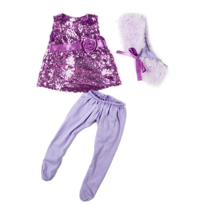 Baby Newborn Doll Clothes 18 Inch American Toys Wears