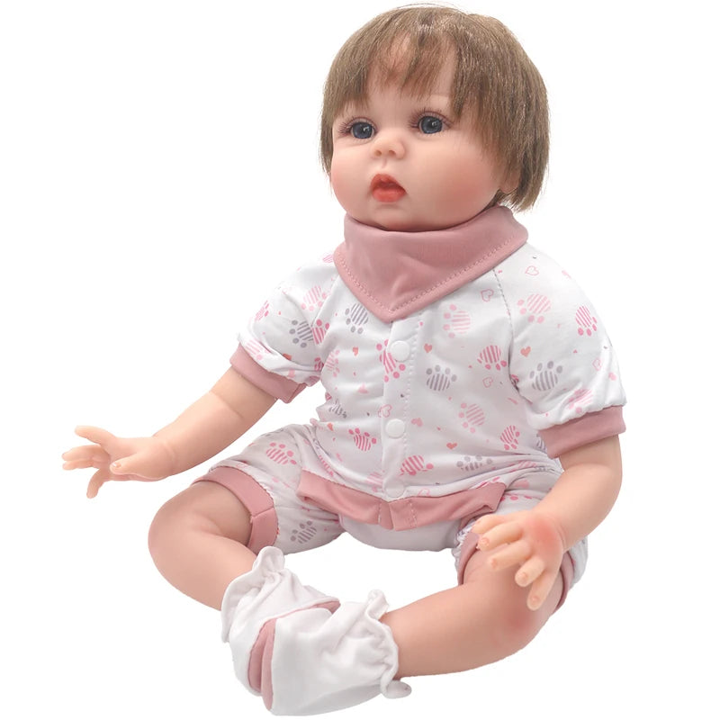 55cm Toys Wears Dress Sets 22 Inch Reborn Baby Doll Clothes