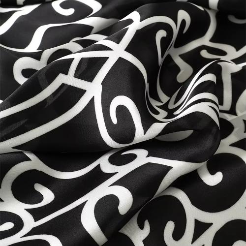 Women Fashion Square Small Silk Satin Scarf Design Printed Bandana Scarves