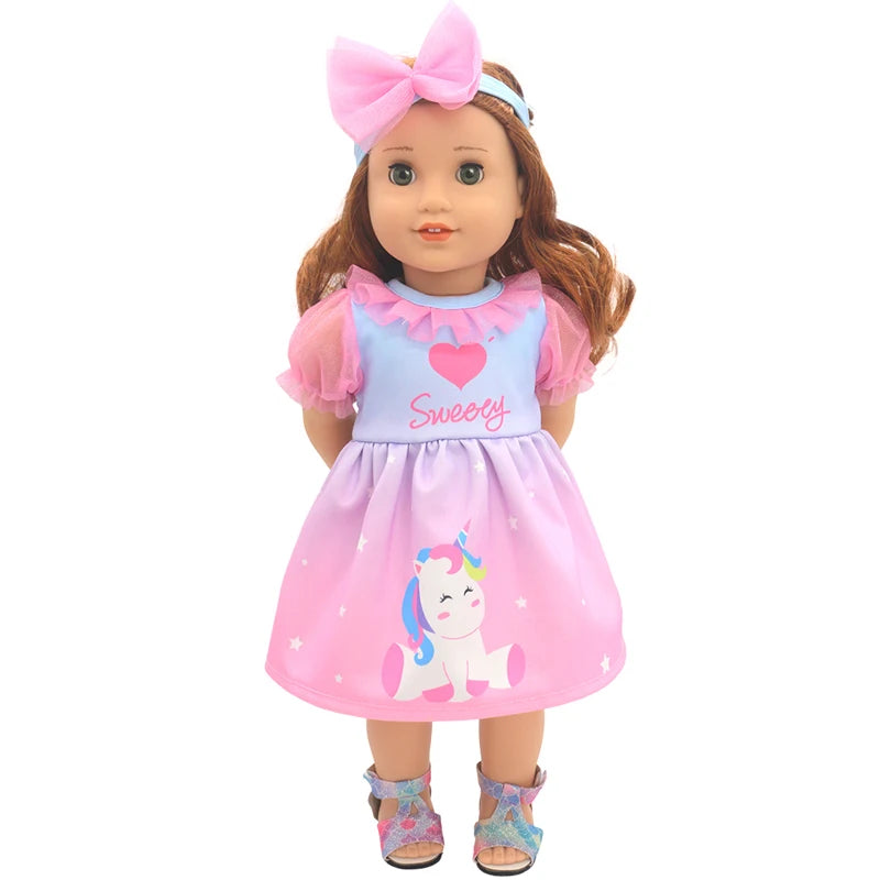 Baby Newborn Doll Clothes 18 Inch American Toys Wears