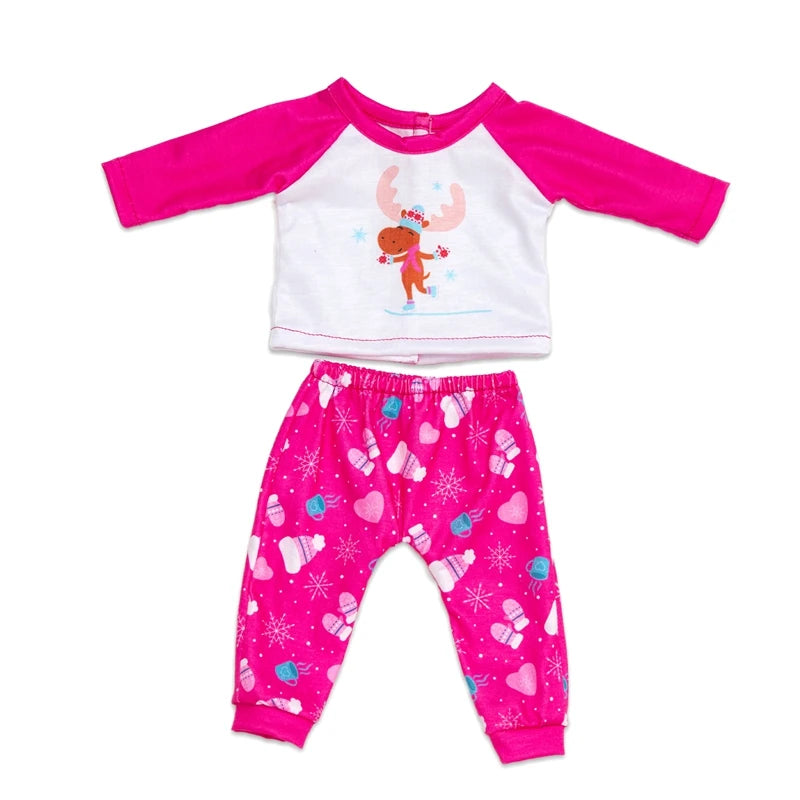 43cm Baby Doll Clothes 18 Inch American OG Girl Outfit Toys Wear d