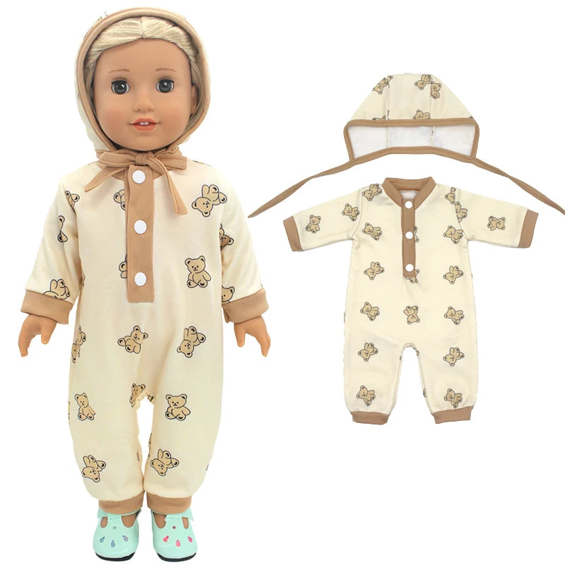 Baby Newborn Doll Clothes 18 Inch American Toys Wears