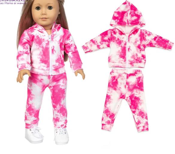 18 Inch Girl Coat Dress Baby Doll Gift Toys Clothes