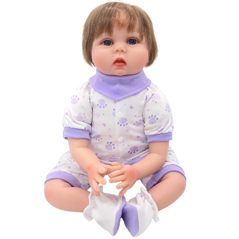55cm Toys Wears Dress Sets 22 Inch Reborn Baby Doll Clothes