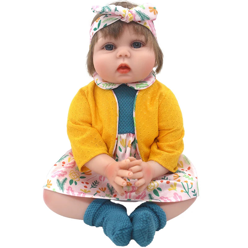 50-55cm Reborn Baby Doll Clothes 22 Inch Dress Skirt Toys Outfit