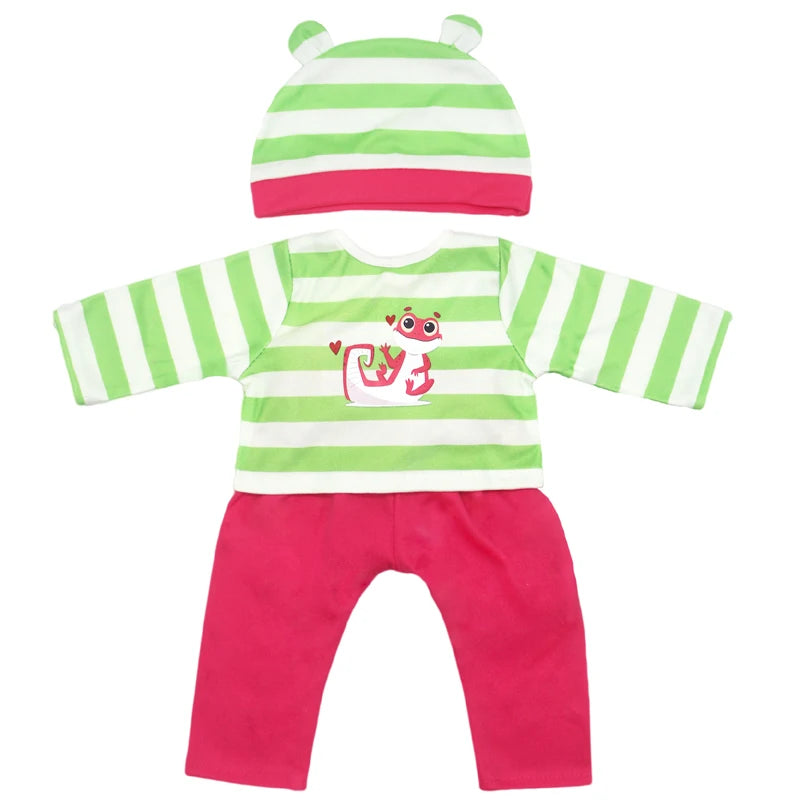 50-55cm Reborn Baby Doll Clothes 22 Inch Dress Skirt Toys Outfit