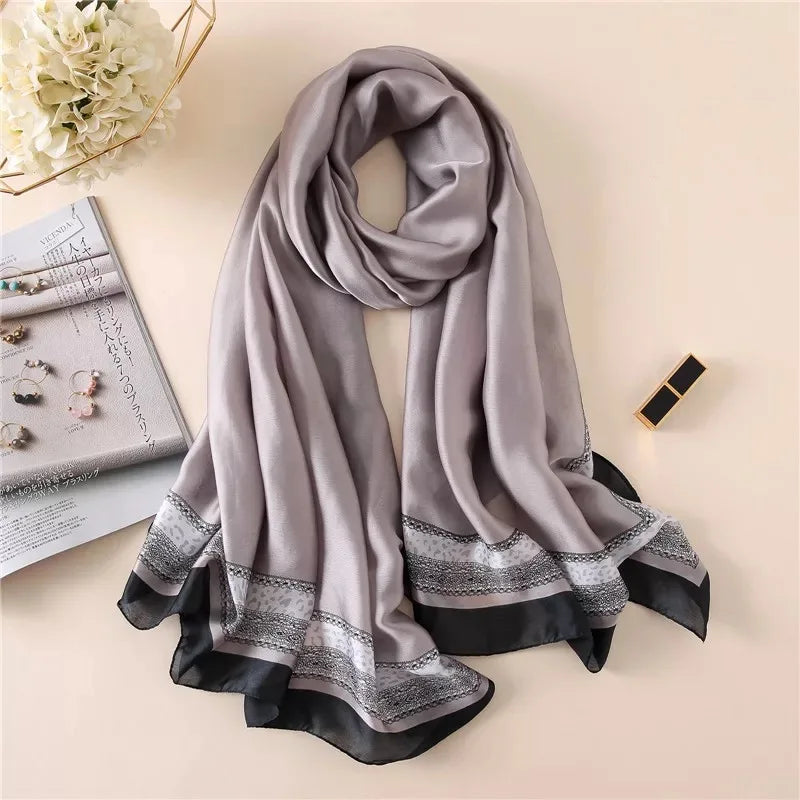 180X90cm Women Four Seasons Bandanna Designs Square Wrap Shawl Scarf Scarves kgL5