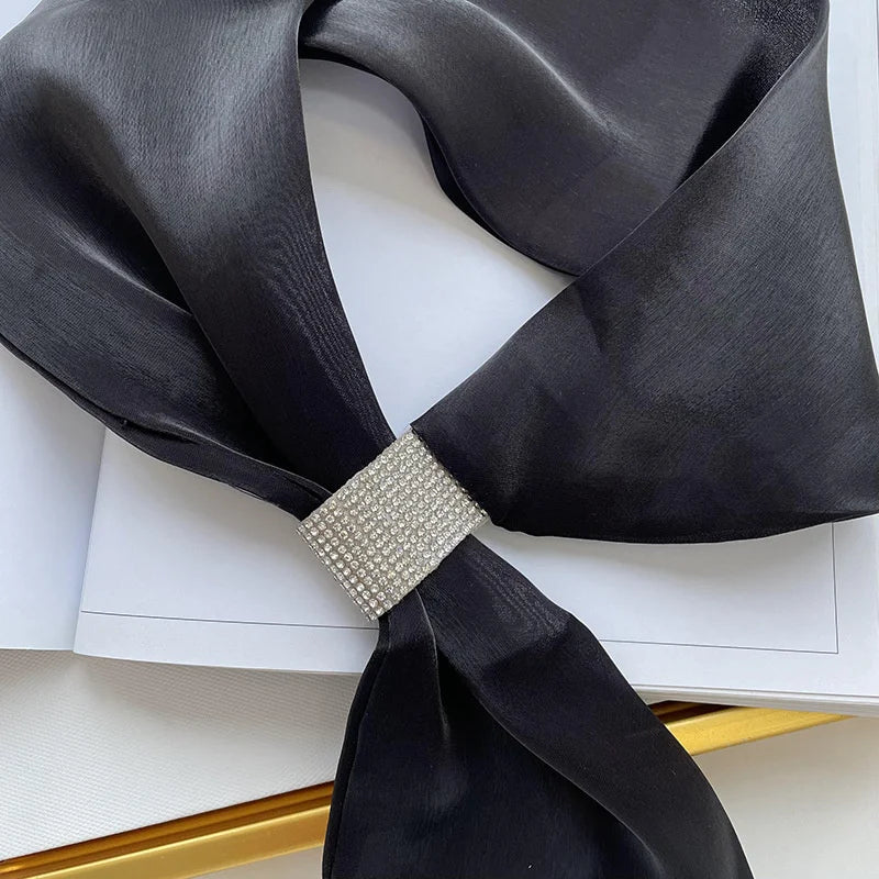 Women Fashion Small Silk Scarf Bandana Wrap Shawl Scarves