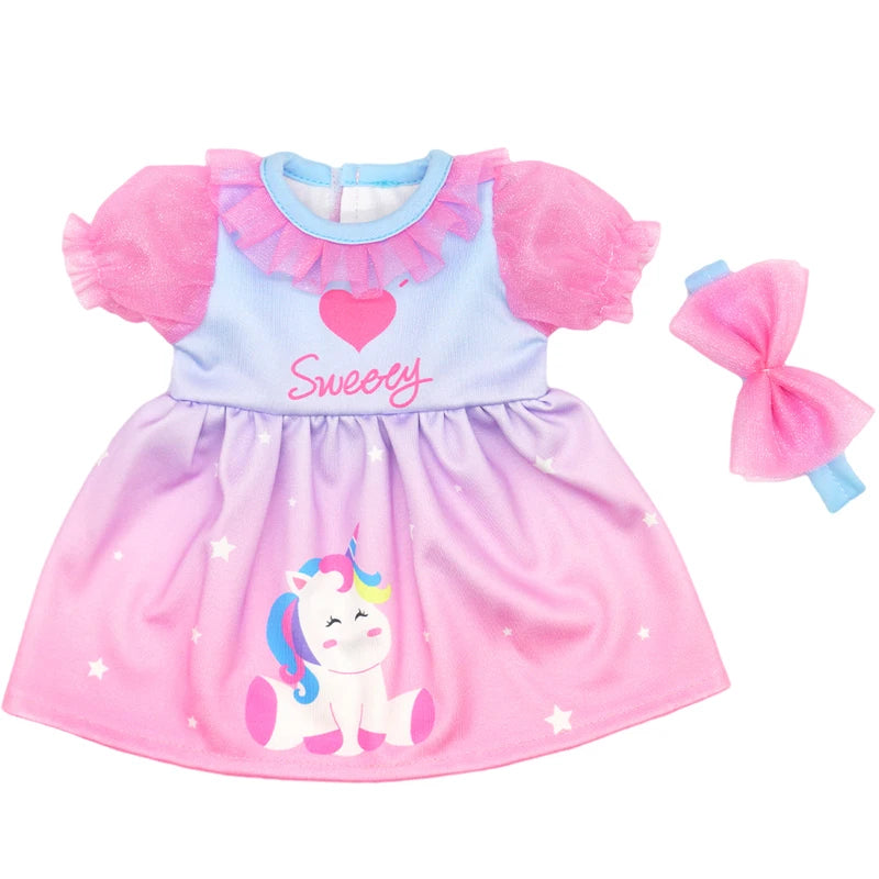 Baby Newborn Doll Clothes 18 Inch American Toys Wears