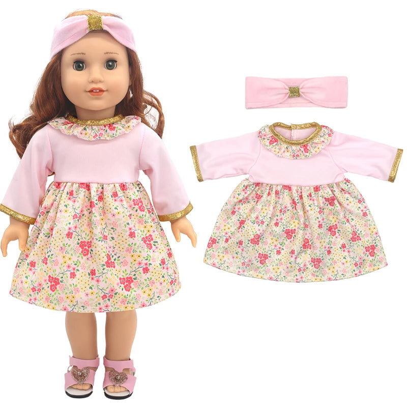 Baby Newborn Doll Clothes 18 Inch American Toys Wears