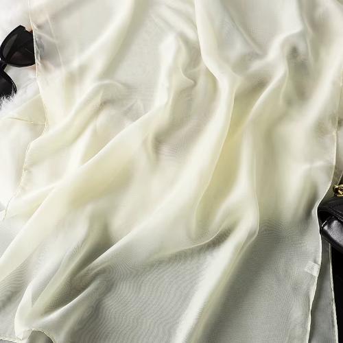 Women Fashion Printed Dot Chiffon Bandanas Beach Wrap Scarf Scarves