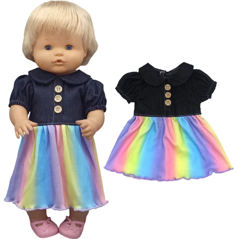 35Cm Baby Doll Fashion Costume Kids Toys Clothes Sets