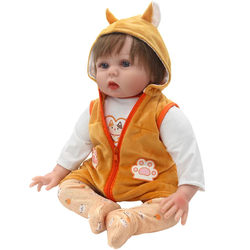 50-55cm Reborn Baby Doll Clothes 22 Inch Dress Skirt Toys Outfit