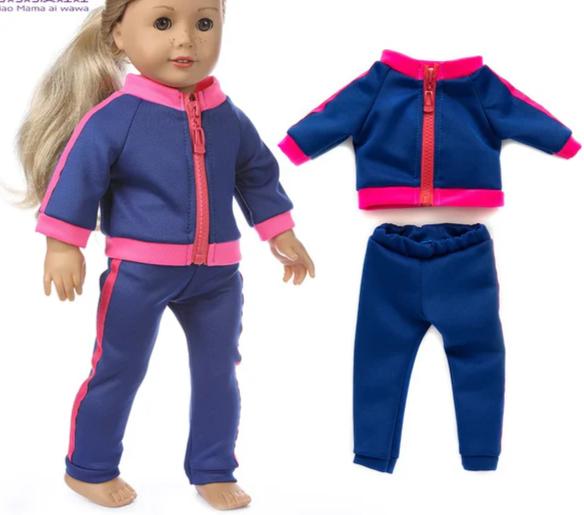 18 Inch Girl Coat Dress Baby Doll Gift Toys Clothes