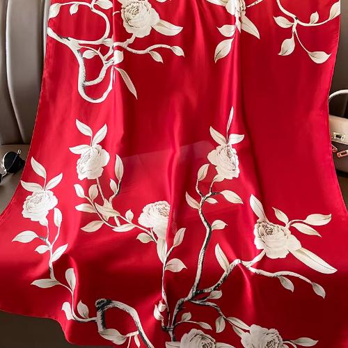 180X90cm Women Four Seasons Bandanna Designs Square Wrap Shawl Scarf Scarves kgL3