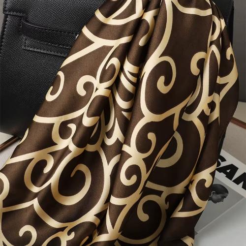 Women Fashion Square Small Silk Satin Scarf Design Printed Bandana Scarves