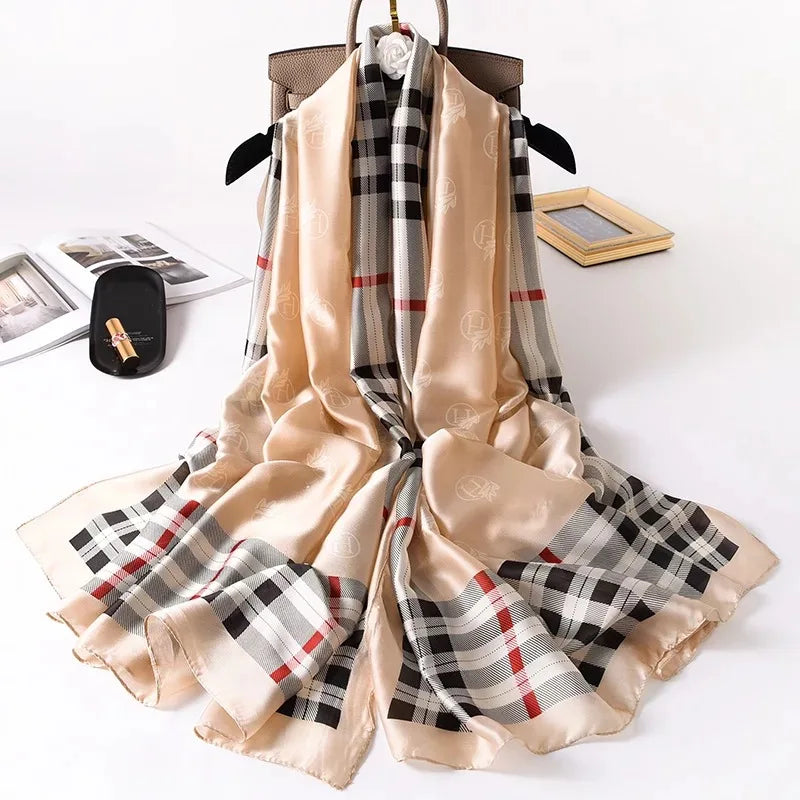 180X90cm Women Four Seasons Bandanna Designs Square Wrap Shawl Scarf Scarves kgL8