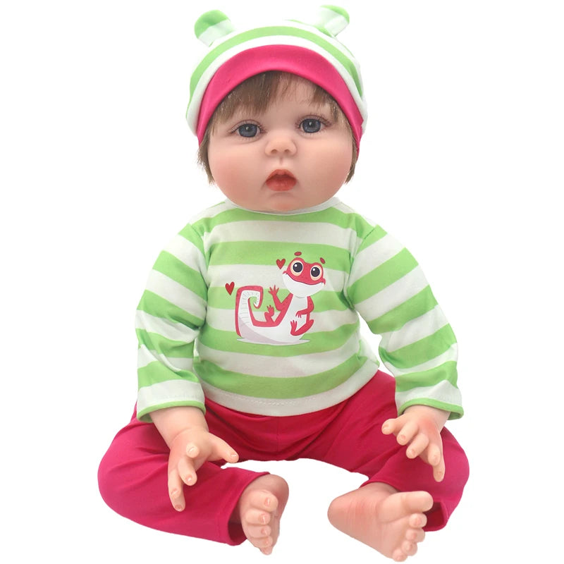 50-55cm Reborn Baby Doll Clothes 22 Inch Dress Skirt Toys Outfit