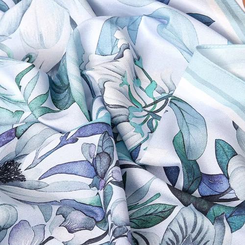 70cm Women Design Square Fashion Printed Satin Silk Scarf Scarves