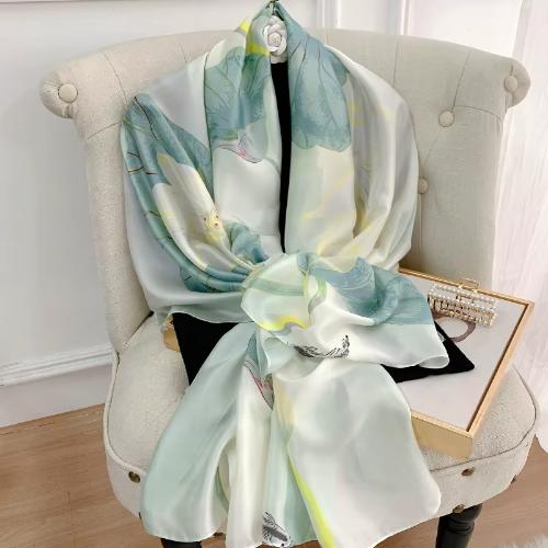 180X90cm Women Four Seasons Bandanna Designs Square Wrap Shawl Scarf Scarves kgL6