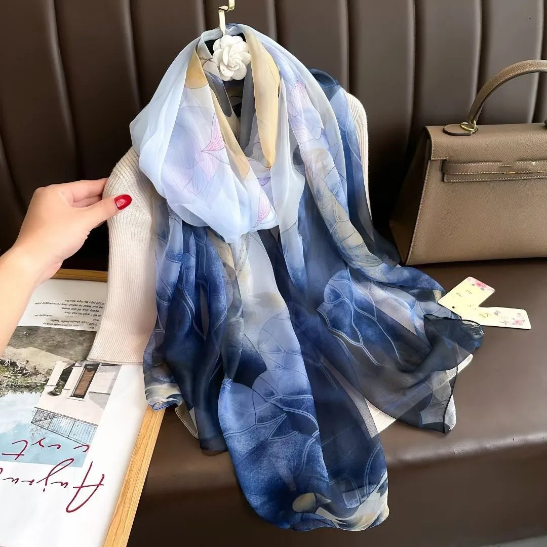 180X90cm Women Four Seasons Bandanna Designs Square Wrap Shawl Scarf Scarves kgL7