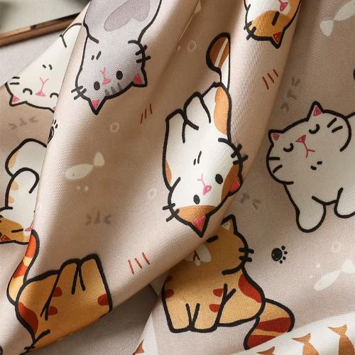 Women Fashion Square Small Silk Satin Scarf Design Printed Bandana Scarves
