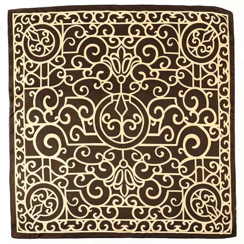 Women Fashion Square Small Silk Satin Scarf Design Printed Bandana Scarves