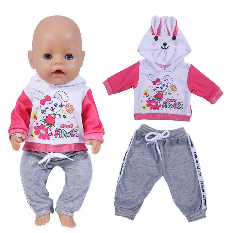 Baby Newborn Doll Clothes 18 Inch American Toys Wears