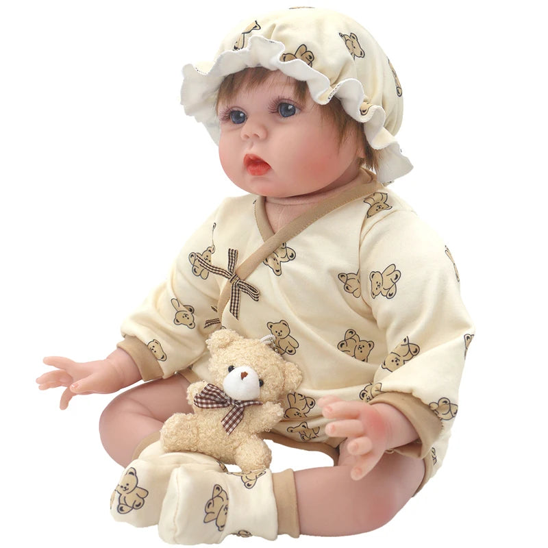 50-55cm Reborn Baby Doll Clothes 22 Inch Dress Skirt Toys Outfit